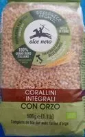 Mängden socker i Corallini integrali con orzo