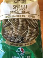 Mängden socker i 500G Spirelli con ortica