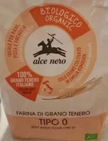 Mängden socker i Alce Nero Organic Soft Wheat Flour 1KG