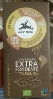 Mängden socker i Cioccolato extra fondente con zenzero