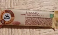 Mängden socker i Sesame seeds and honey bar