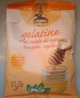 Mängden socker i Gelatine al miele di agrumi