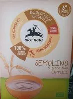 Mängden socker i Semolino di grano duro cappelli