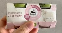 Mängden socker i Omogeneizzato di vitellone