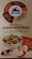 Mängden socker i Granola avena integrale