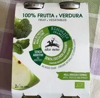 Mängden socker i 100% frutta e verdura