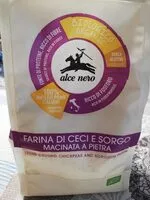 Mängden socker i Farina di ceci e sorgo