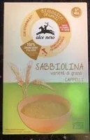 Mängden socker i Sabbiolina di grano Cappelli