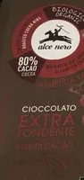 Mängden socker i Cioccolato extra fondente