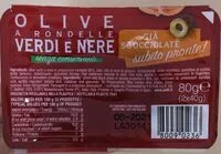 Mängden socker i Olive verdi e nere