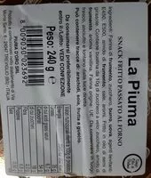 Mängden socker i La piuma