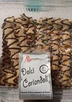 Mängden socker i Dolci coriandoli