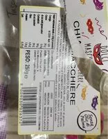 Mängden socker i Chiacchere