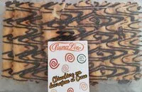 Mängden socker i Chiacchiere con decorazione al cacao