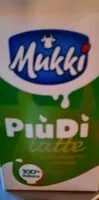 Mängden socker i Più di Latte parzialmente scremato