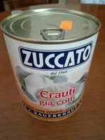 Mängden socker i Crauti già cotti