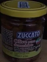 Mängden socker i Olive nere denocciolate