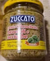 Mängden socker i Pesto & Bruschetta broccoli e acciughe