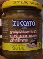Mängden socker i Pesto/Bruschetta Melanzane