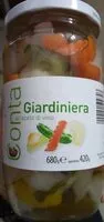 Mängden socker i Giardiniera all'aceto di vino