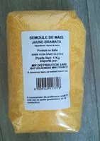 Mängden socker i Semoule de maïs jaune-bramata