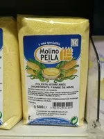 Mängden socker i Polenta instantanée