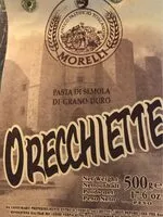 Mängden socker i Orecchiette