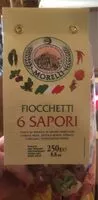 Mängden socker i Fiocchetti 6 sapori