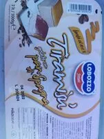 Mängden socker i Tiramisù gelato