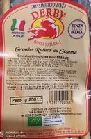 Mängden socker i Gressins rubata au sésame