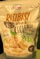 Mängden socker i Risibisi Ceci & riso