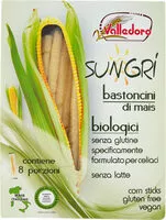 Mängden socker i Sungri bastoncini di mais