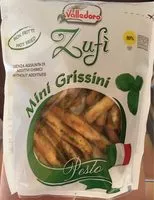 Mängden socker i Mini Grissini