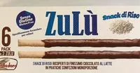 Mängden socker i Zulù snack di riso ricoperti di finissimo cioccolato al latte