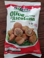 Mängden socker i Olive ripiene all'Ascolana