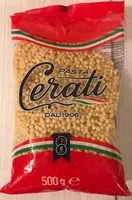 Mängden socker i Pâtes