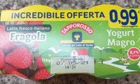 Mängden socker i Yogurt magro  fragola