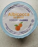 Mängden socker i Yogurt magro con albicocca