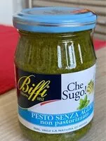 Mängden socker i Pesto senza aglio non pastorizzato