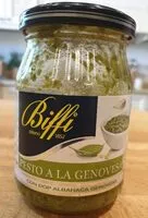 Mängden socker i Pesto a la genovesa