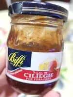 Mängden socker i Salsa di ciliegie per formaggi