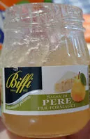 Mängden socker i Salsa di pere