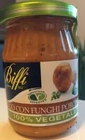 Mängden socker i Sugo ai funghi porcini