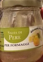 Mängden socker i Salsa di pere