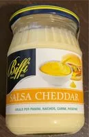 Mängden socker i Salsa cheddar