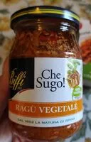 Mängden socker i Ragú vegetale