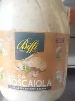 Mängden socker i Salsa boscaioloa