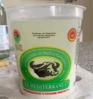 Mängden socker i Mozzarella di bufala campana