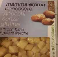 Mängden socker i Gnocchi senza glutine