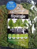 Mängden socker i Spätzle con spinaci